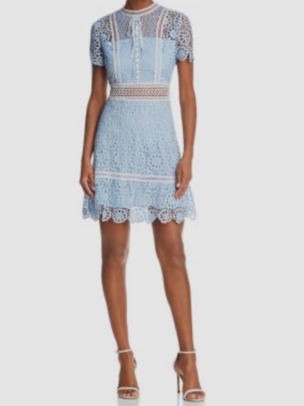 Aqua Lace Dress